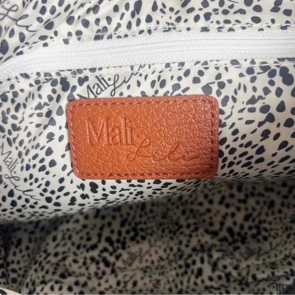 •MALI + LILI• Anthropologie The Aria Convertible Sling Bag in Cognac Brown Vegan - Picture 12 of 14